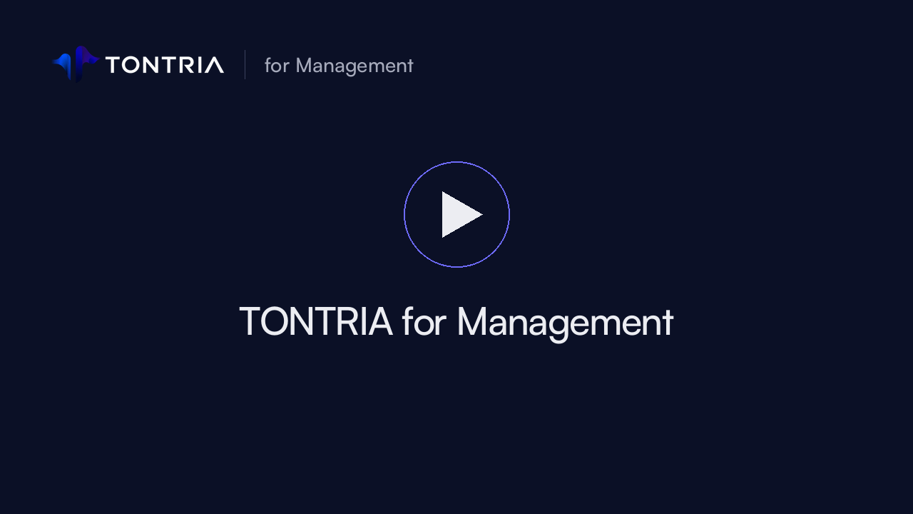 Video di presentazione di TONTRIA for Management (in arrivo)